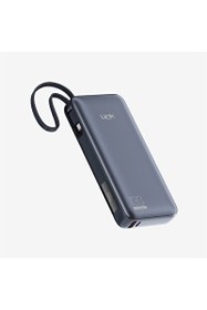 Resim P131 Premium 130W Dijital Ekranlı Dahili Type-C Kablolu 20000 Mah Powerbank 