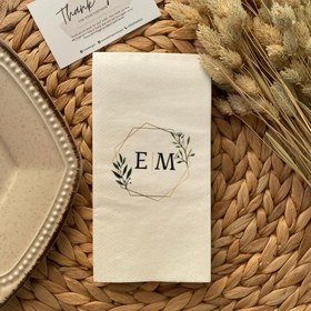 Resim Baskılı Özel Gün Peçetesi | 20 Adet Kişiye Özel Desenli – Düğün, Nişan, Söz ve Davetler İçin 