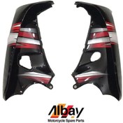 Resim Salcano Spider 100 Sağ Sol Dizlik Takım Siyah 