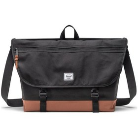 Resim Herschel Cove Messenger Postacı Çantası Siyah - Bej 