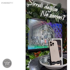 Resim Apple iPhone 16 Pro Max İkinci El YD | 256 GB | Çöl Titanyum 