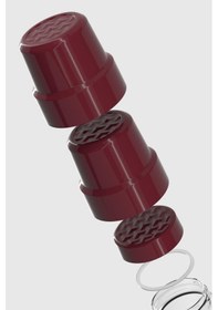 Resim Renga Nest 800 Ml Çift Bardaklı Tritan Matara 912086 Bordo Bordo 