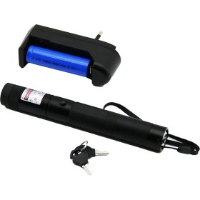 Resim Green Lazer Siyah - Pil Şarjlı Yeşil Lazer Metal Kasa Büyük Beyaz Kutu (4767) - 1OL9706-3456 