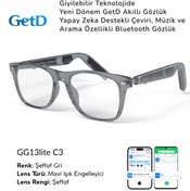 Resim Get D GETD GG13liteC3 Akıllı Gözlük – Çeviri, Müzik ve Arama Özellikli Bluetooth Gözlük 