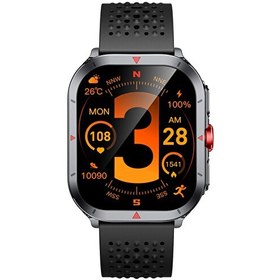 Resim Bix TSW5 53mm 2.01 inç Super Retina AMOLED GPS AI Yapay Zeka Bluetooth Aramalı Nabız SpO2 Ölçer Akıllı Saat 