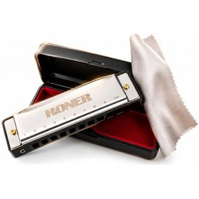 Resim Honer H1005s Profesyonel Ağız Mızıkası Metal Gövde Gri Do - C 