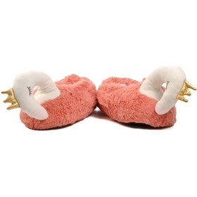 Resim Ayakmod Kuğulu Fuşya Kadın Panduf 001 