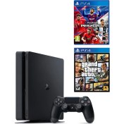 Resim Playstatıon Slım 1 Tb Teşhir Ürün + 2 Adet Oyun 