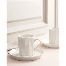 Resim Madame Coco Ligne 6 lı Kahve Fincan Seti 