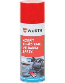 Resim Würth Araç Kokpit Temizleme ve Bakım Spreyi 400 Ml 