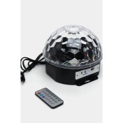Resim Işıklı Disko Topu Bluetooth Hoparlör Gece Lambası Kablosuz Speaker Ses Bombası Mp3 Çalar 