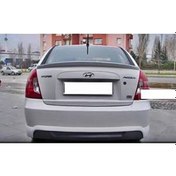 Resim Hyundai Era Arka Tampon Eki - Boyasız Fiberlgass 