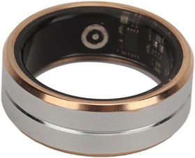 Resim Akıllı Yüzük Spor Takip Cihazı, Giyilebilir Akıllı Yüzük Sağlık Takip Cihazı Seramik Paslanmaz Çelik Uyku İzleme Kamera Kontrolü IP68 Erkekler Ve Kadınlar Için APP Ile Su (10 