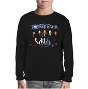 Resim Dream Theater - Grup Siyah Çocuk Sweatshirt 