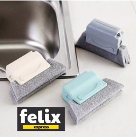 Resim felix express Pencere Panjur Oluk Kenarı Temizleme Kapı Eşiği Süpürme Fırçası 