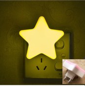 Resim Jeehugo Otomatik Işık Kontrollü Led Gece Lambası - 0.5w Enerji Tasarruflu, Sarı Işık, Avrupa Şarj Aleti, Yatak Odası/ Koridor Uygun Diğer 