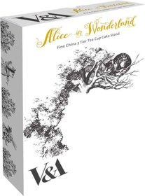 Resim MIKASA x V&A Alice In Wonderland 5200022 Porselen 3 Katlı Kek, Pasta Standı 