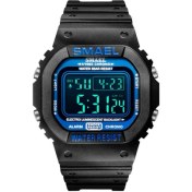 Resim Hanyang Siyah Mavi Smael Açık Spor Dijital Saat Erkek Kadın LED Çalar Saat 50 M Su Geçirmez Kamuflaj Unisex Saatler Relogio Reloj Часы Мужские (Yurt Dışından) 