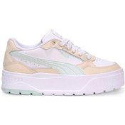 Resim Puma Kadın Günlük Spor Ayakkabı Karmen Iı Idol 39746112 Beyaz - Mavi - Sarı 