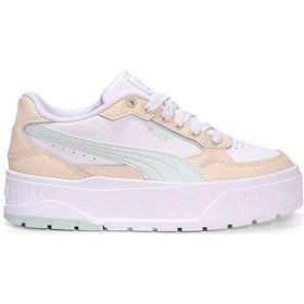 Resim Puma Kadın Günlük Spor Ayakkabı Karmen Iı Idol 39746112 Beyaz - Mavi - Sarı 