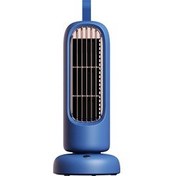 Resim USB Girişli Mini Retro Fan - Mavi (Yurt Dışından) 