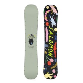 Resim Salomon Abstract Unisex Siyah Snowboard 