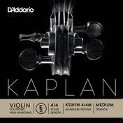 Resim D'Addario KS311W 4/4M Kaplan Non Whistling Keman Tek Tel (E) 