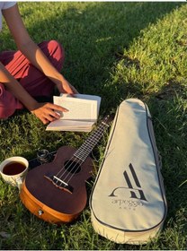Resim Arpeggio Arte - Maun Uk-01 Ukulele Maun Concert Profesyonel Ukulele - Kılıf Hediyeli Ahşap 