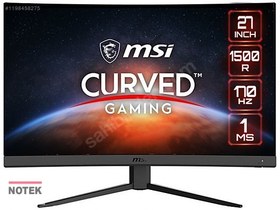 Resim MSI 27 İNÇ G27C4 E2 CURVED 1500R VA FHD 170HZ 1MS KUTUSUNDA 