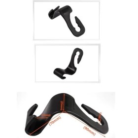 Resim Lidyahan Store Oto Koltuk Arkası Askı 4 Adet 