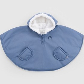 Resim Su Geçirmez Bebek Panço Mavi Yağmurluk Mavi 