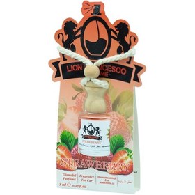 Resim Lion Francesco Auto Fragrance Strawberry 8ML 