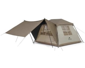 Resim Naturehike Village 5.0 4 Kişilik Otomatik Kurulum Çadır Bej 