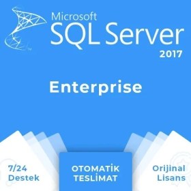 Resim Microsoft Sql Server 2017 Enterprise Lisans 
