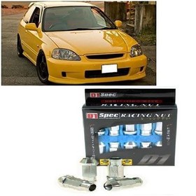 Resim Honda Civic 1996-2001 Bijon Takımı Gri 20 Adet D1 Spec 