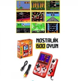 Resim Sup Oyun Konsolu Taşınabilir Video Mini i 600 Oyun 