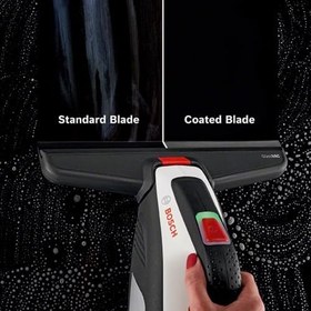 Resim Bosch Home and Garden GlassVAC Akülü Cam Temizleme Makinesi ile Uyumlu Yedek Lastik, Siyah 