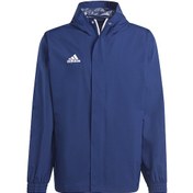 Resim Adidas Ent22 Aw Jkt Erkek Futbol Antrenman Yağmurluk Ik4011 Mavi 001 