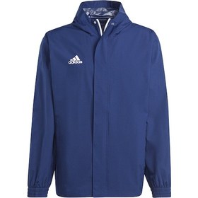 Resim Adidas Ent22 Aw Jkt Erkek Futbol Antrenman Yağmurluk Ik4011 Mavi 001 