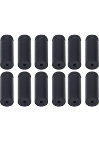 Resim Padalink 12 Adet Paslanmaz Çelik 19x50mm Panel Takım, Ofis-mağaza İçin Duvarlı Reklam Fakatı, Ahşap-kaçak-gümüş Taşı Tutucu 