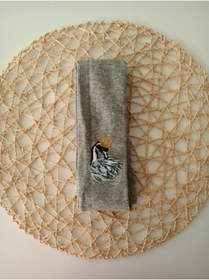 Resim sun desing Kız Gri Bebek Külotlu Çorap 