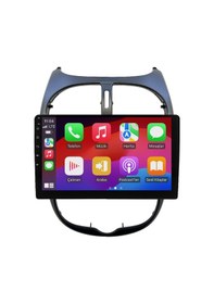 Resim Peugeot 206 Android Multimedya Sistemi 2006-2011 8gb Ram, 64gb Hafıza, Bluetooth, Carplay & Android Auto Kamera 9" 