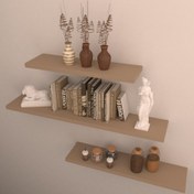 Resim 3 LÜ RAF SET ( 75 - 55 - 35 ) CAPPİCİNO 