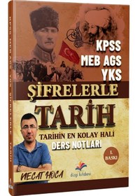 Resim Dizgi Kitap Kpss Meb Ags Yks Şifrelerle Tarih Ders Notları Necat Hoca 