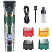 Resim Venturemart Şeffaf Evcil Hayvan Tıraş Makinesi Lcd Dijital Ekran Saç Düzeltici Elektrikli Saç Kesme Maki 