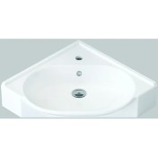 Resim Idevit Myra 51 x 51 cm Köşe Lavabo 
