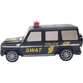 Resim MCM Group Uzaktan Kumandalı Mercedes Polis Jeep 1:20 Ölçek 18 cm Siyah - 13578-887 (Lisinya) 