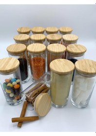 Resim Bambum Zolla 16 Adet Cam Baharatlık 