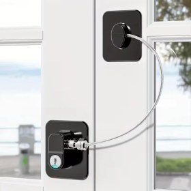 Resim urfakent bilişim ve medya danışmanlık Siyah Plaka Halatlı Emniyet Kilidi 