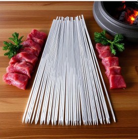 Resim Katlanır Mangal,kebap Şiş 5 Adet,ciğer-kuşbaşı10 Adet,kanat 5 Ad 